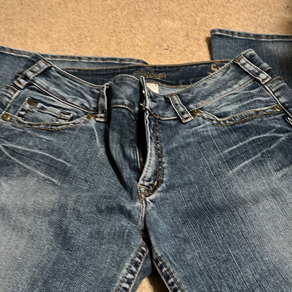 Silver Suki jeans